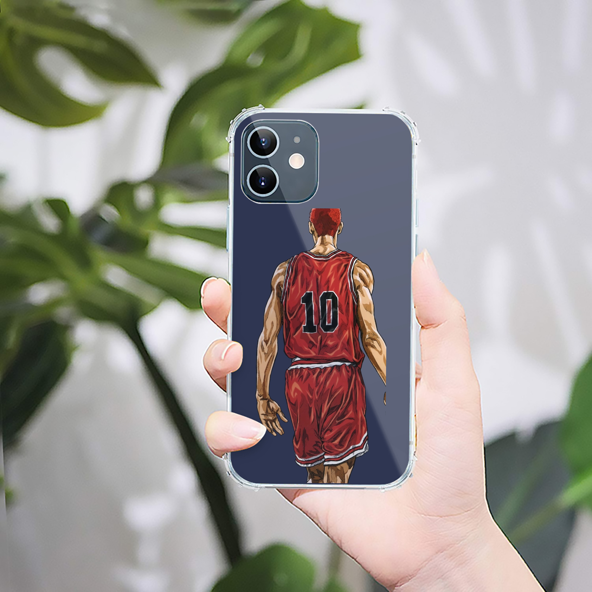 （画像用） SLAM DUNK／スラムダンク 【iPhone 12シリーズ対応】透明スマホケース（クリアソフトケース）